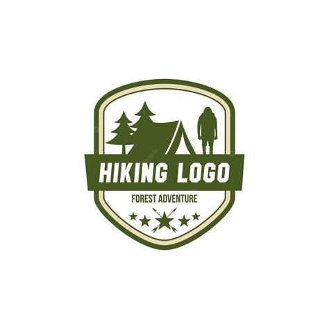 Premium Vector Hiking Adventure Logo