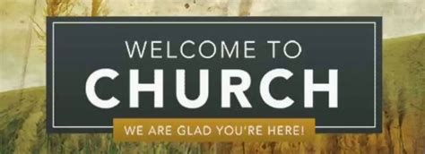 Were Always Excited To Welcome New Visitors Church On Boll Weevil Circle