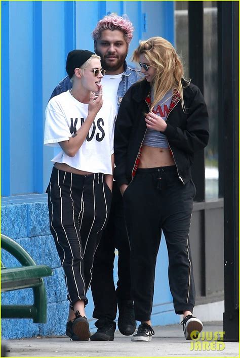 Kristen Stewart And Girlfriend Stella Maxwell Hold Hands For Casual Afternoon Outing Photo