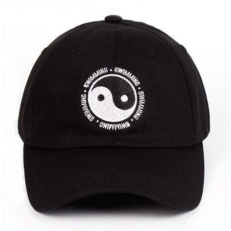 Mac Miller Dad Baseball Cap 100 Cotton Yin Yang Gossip Embroidered