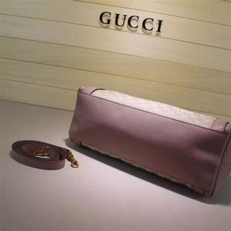 Gucci Miss Gg Canvas Tote 323675 Light Pink