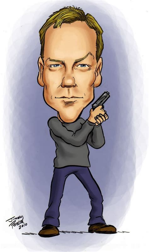 Kiefer Sutherland Follow This Board For Great Caricatures Or Any Of Our