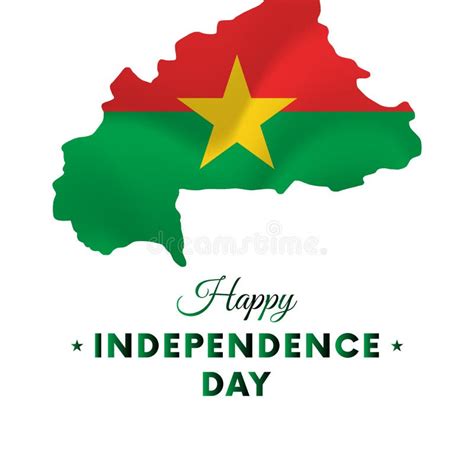 Día De La Independencia De Burkina Faso Mapa De Burkina Faso