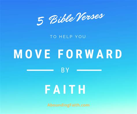 5 Bible Verses To Help You Move Forward By Faith During The Pandemic