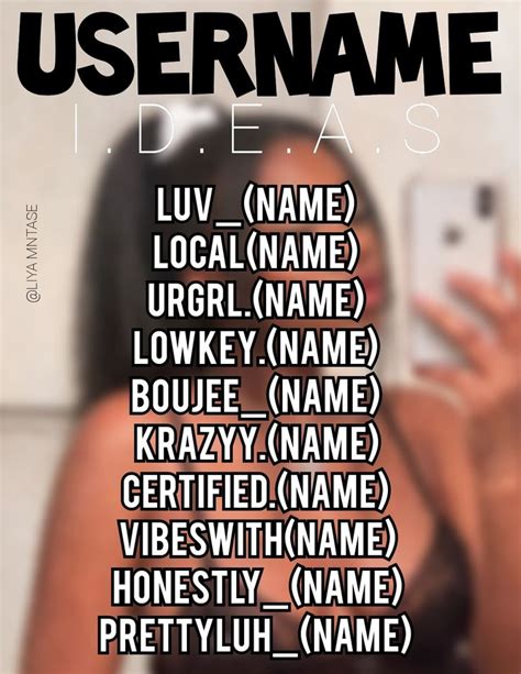 Username Ideas 🌼 Usernames For Instagram Name For Instagram Cute