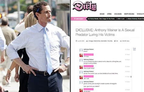 Anthony Weiner Carlos Danger In New Sex Scandal