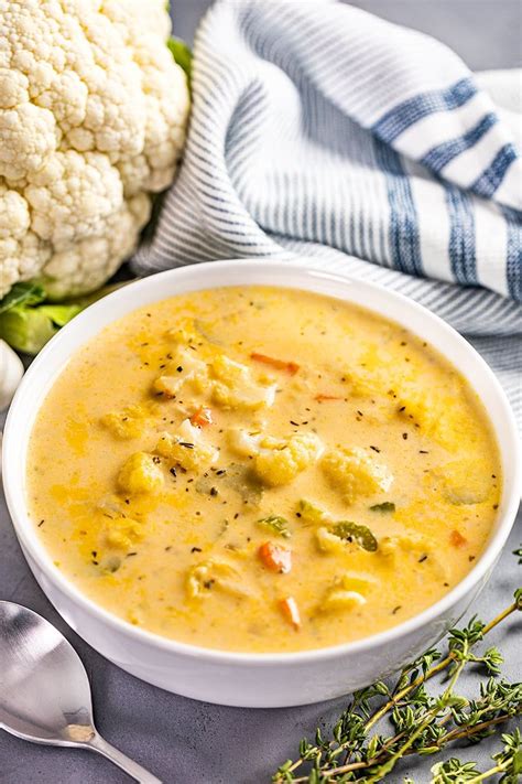Creamy Cauliflower Soup Is The Most Delicious Comfort Food For A Cold