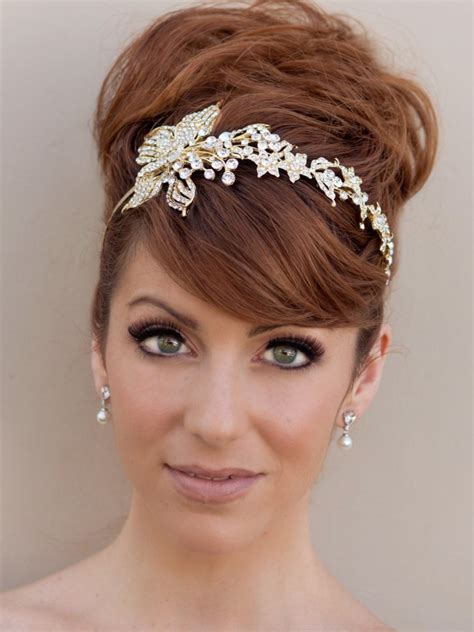 20 Wedding Hairstyles With Headband Ideas Wohh Wedding