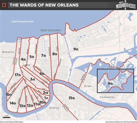 The Wards Of New Orleans