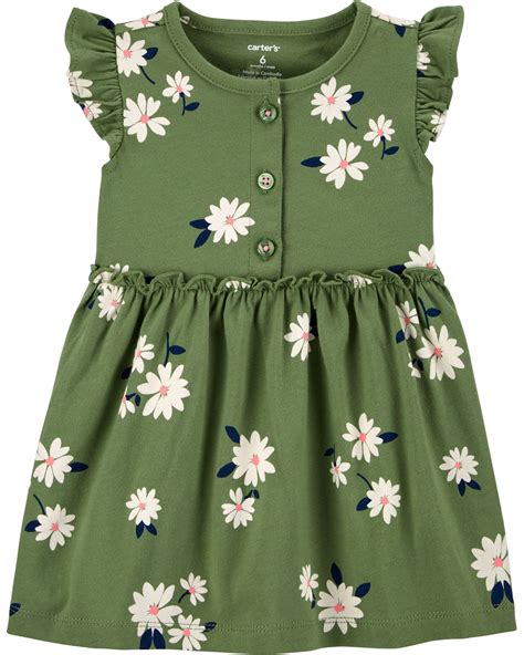 Daisy Jersey Dress Baby Frocks Designs Baby Dress