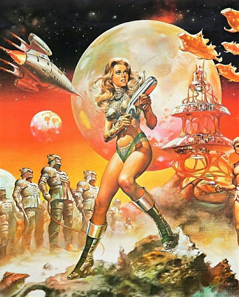 Pin By Charles Schultz On Space Naps Barbarella Movie Poster Art