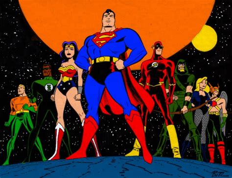 Bruce Timm Justice League Comic Pictures