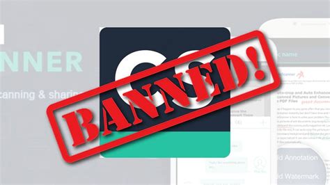 Banned Chinese App