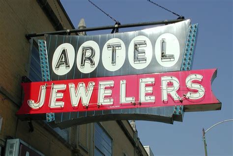 Artel Jewelers Sign Sign Artel Jewelers 5605 W Belmont Chi S Jones
