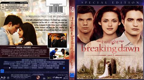 The Twilight Saga Breaking Dawn Part 1 Movie Blu Ray Scanned Covers The Twilight Saga
