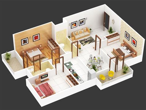 Denah pondasi rumah 6x9 denah rumah minimalis 2 lantai. 7 Desain Rumah 6x9 3 Kamar Tidur Berkonsep Modern dan ...