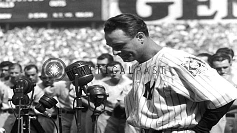Lou Gehrig Farewell Speech July 1939 Yankee Stadium