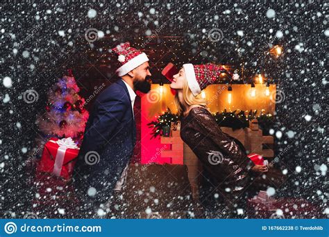Christmas Time For Kissing Merry Christmas And Happy New Year