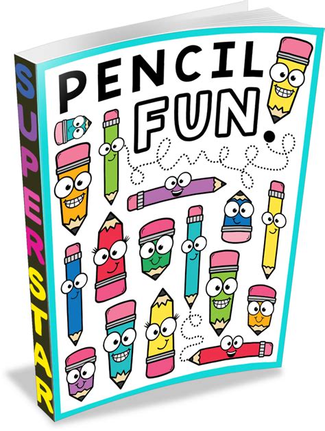 Pencil Fun Workbook Bundle The Crafty Classroom