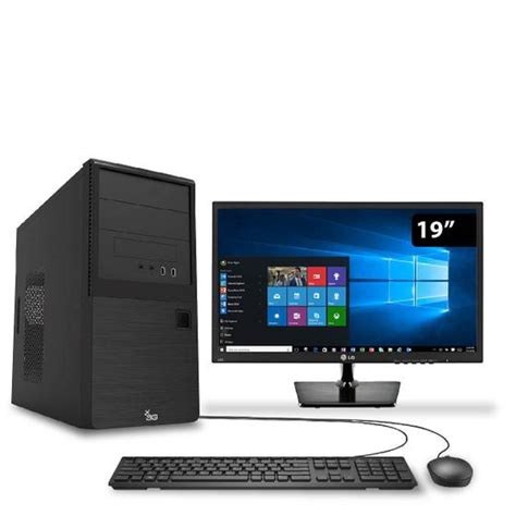 Computador Homeandoffice Intel Core I5 7ª Geração 7400 8gb 1tb Windows 10