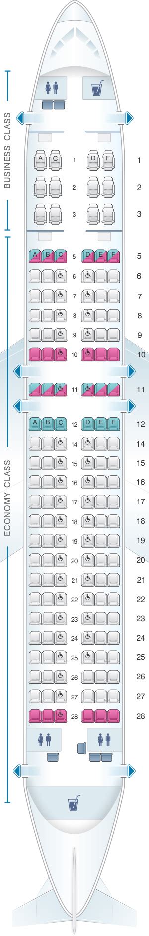 Airbus Seating Configuration