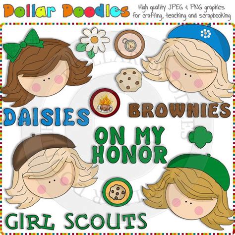 161 Best Girl Scout Clip Art Brownie Images On Pinterest