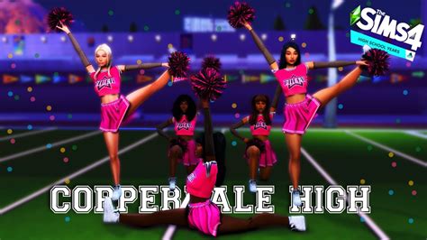 Copperdale High Cheer Squad C A S The Sims 4 High School Years Prep