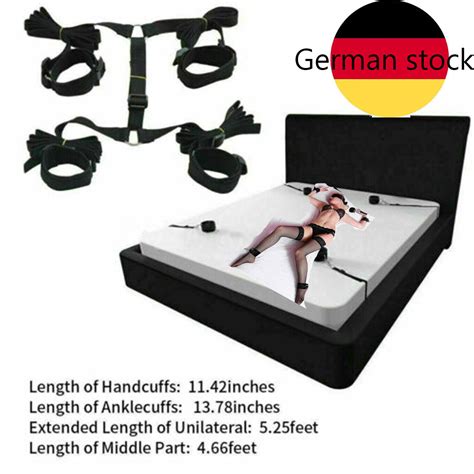 Bondage Fesselset Bett Fesseln Fußfesseln Handfesseln Erotik Paare Bdsm Harness Ebay