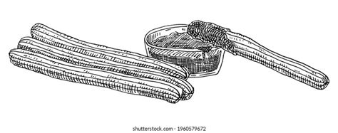 243 Churro Sketch Images Stock Photos And Vectors Shutterstock