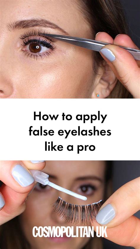 how to apply false eyelashes like a pro applying false eyelashes false eyelashes eyelashes