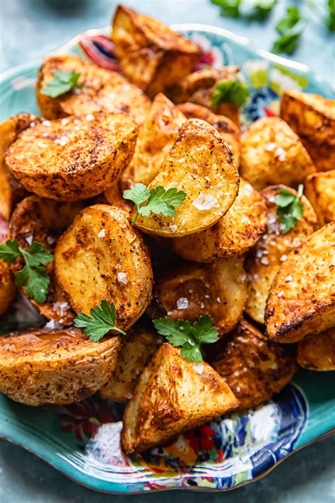 The Best Crispy Air Fryer Roasted Potatoes Recipe Cookin With Mima