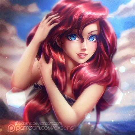 Ariel Little Mermaid Disney Image By Axsens 2379362 Zerochan