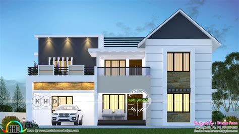 4 Bedroom 2875 Sqft Modern Home Design Kerala Home Design And Floor