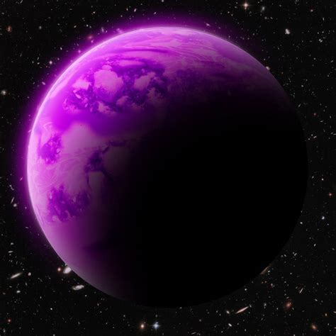 Purple Planet By E314c On Deviantart