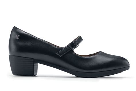 Vita Womens Black Slip Resistant Dress Work Shoes Shoes For Crews