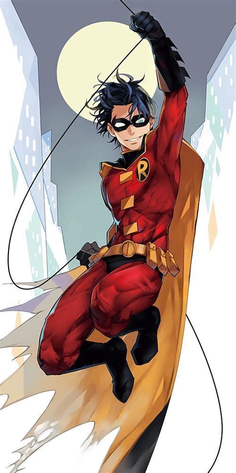 Robin Superhero Tim Drake Dc Comics Characters