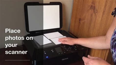 How To Scan Photos With A Multi Function Printer Youtube