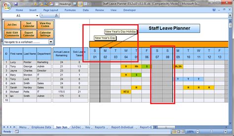 The free employee leave tracker template on this page allows you to track sick leave, vacation, personal leave, paid and unpaid leave. Annual Leave Plan Template Excel Free - printable schedule template