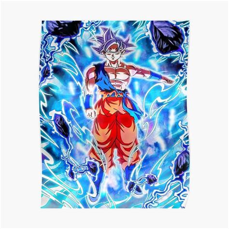 Goku Ultra Instinct Poster For Sale By Ahmedtaki Redbubble