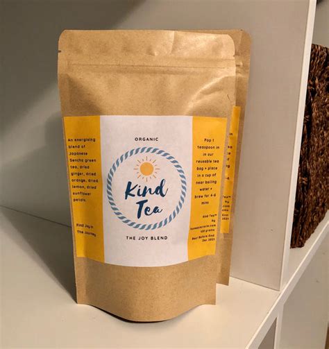 Kind Tea ️ The Joy Blend Loose Leaf Plastic Free Tea Honest