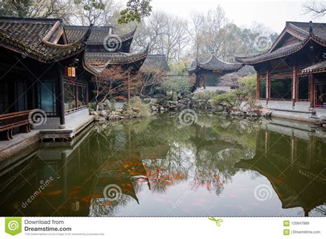 Traditional Chinese Architecture And Tea House Stock Image Image Of