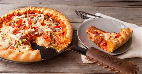 Cast Iron Deep Dish Pizza Pan Recipe Recipe Deep Dish Pizza