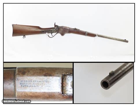 Battleworn Civil War Antique Spencer Repeating Rifle Cavalry Carbine
