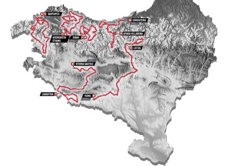 Tour du Pays Basque Parcours étapes engagés classements