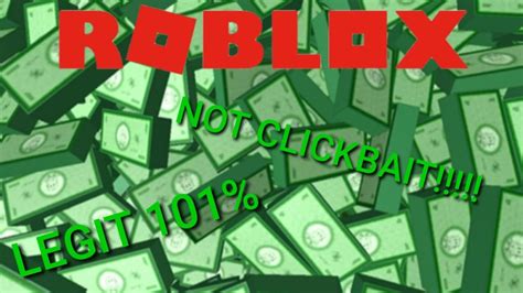 How To Get Free Robux Not Clickbait Legit Youtube