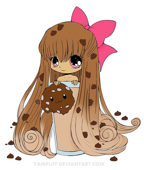 Chibi Cookie Choccomilk By Anaspy On Deviantart