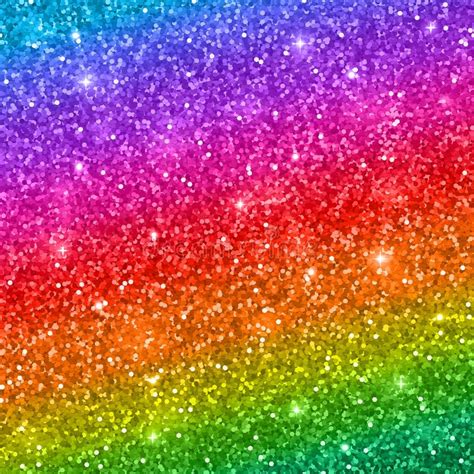 Multicolored Glitter Background Vector Stock Vector Illustration Of