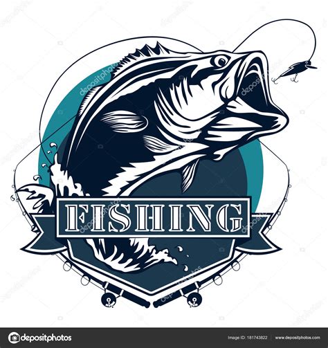 New Bass Fishing Logo Stock Vector Image By ©lioriki 181743822