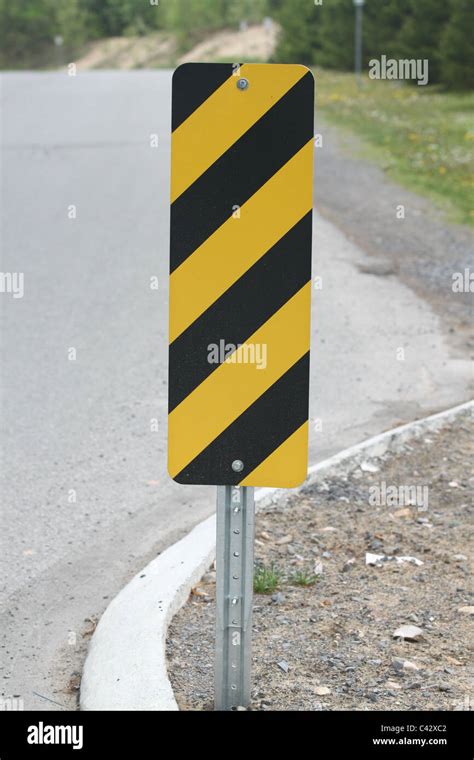 Yellow And Black Caution Signage Warning Sign Traffic