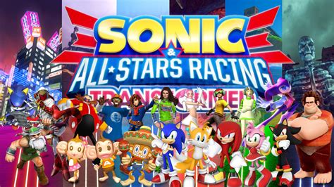 Sonic And All Stars Racing Transformed Fondo De Pantalla Hd Fondo De
